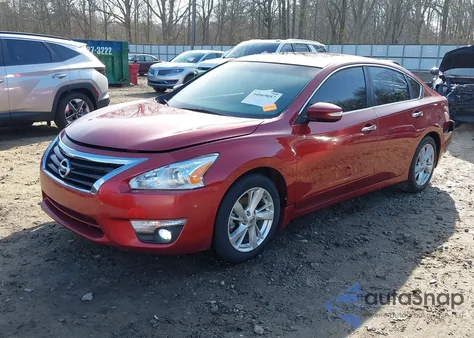 2013 Nissan Altima 2.5 Sv z USA, uszkodzony, nr VIN 1N4AL3AP5DN452114